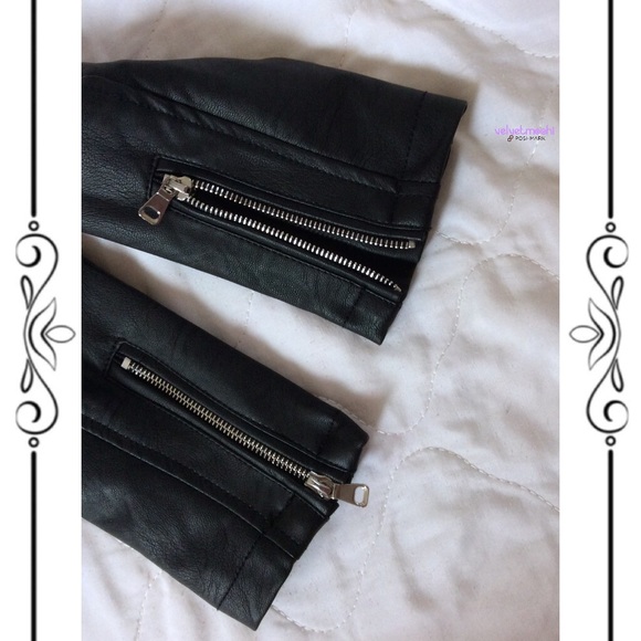 Fashion Nova · Studded Grommet Motorcycle Biker Jacket - Guinness Moto Jacket - Picture 6 of 13